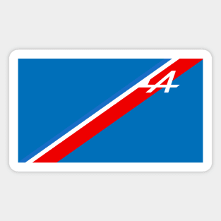 Alpine Tricolore Stripe Magnet
